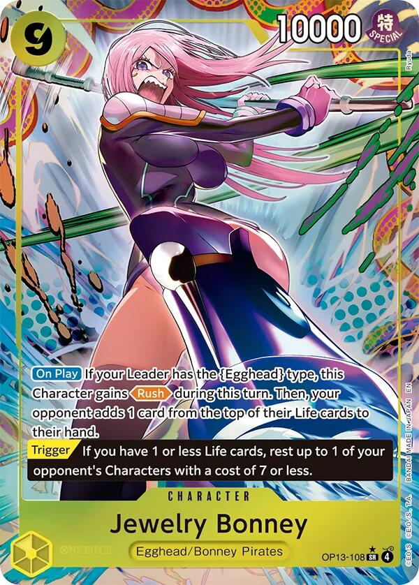 Jewelry Bonney (Alternate Art) [Carrying On His Will]