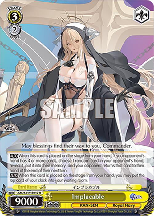 Implacable (AZL/S119-E012 R) [Azur Lane Vol. 2]