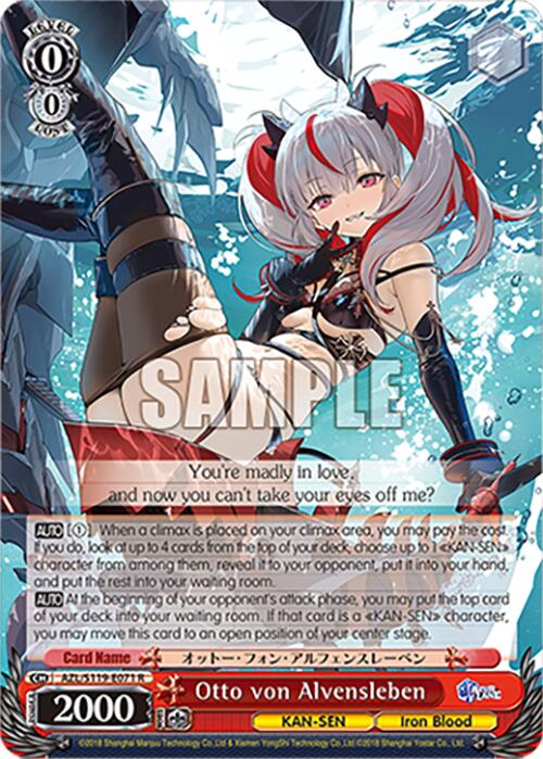 Otto von Alvensleben (AZL/S119-E071 R) [Azur Lane Vol. 2]