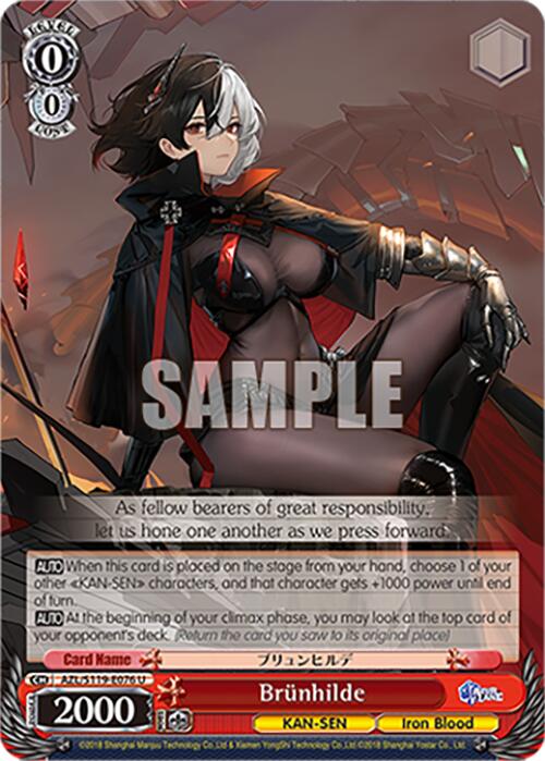 Brunhilde (AZL/S119-E076 U) [Azur Lane Vol. 2]