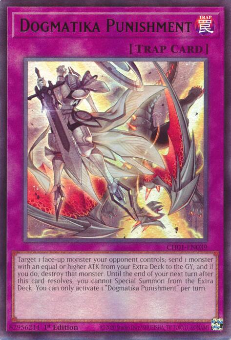 Dogmatika Punishment [CH01-EN039] Ultra Rare