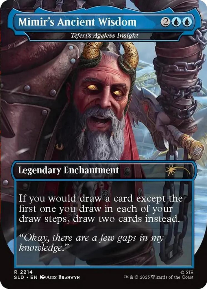Mimir's Ancient Wisdom - Teferi's Ageless Insight [Secret Lair Drop Series]