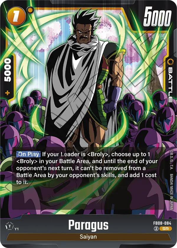 Paragus (FB08-084) [Saiyan's Pride]