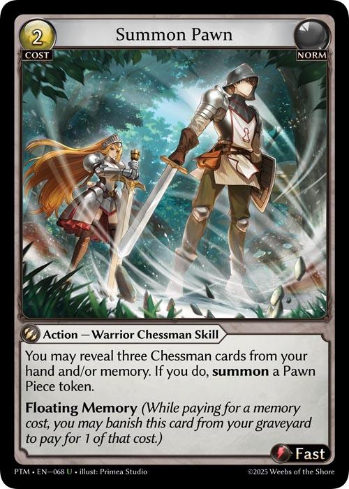 Summon Pawn (Curio Foil) (068) [Phantom Monarchs]