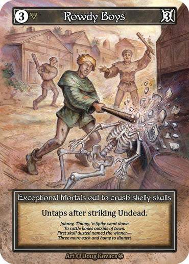 Rowdy Boys (Foil) [Gothic]