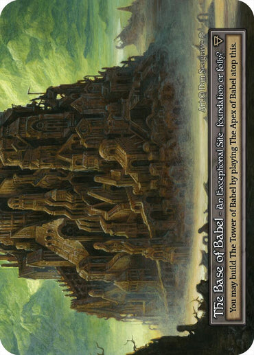 The Base of Babel (Foil) [Gothic]