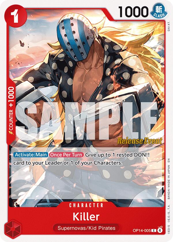 Killer [The Azure Sea's Seven Release Event Cards]