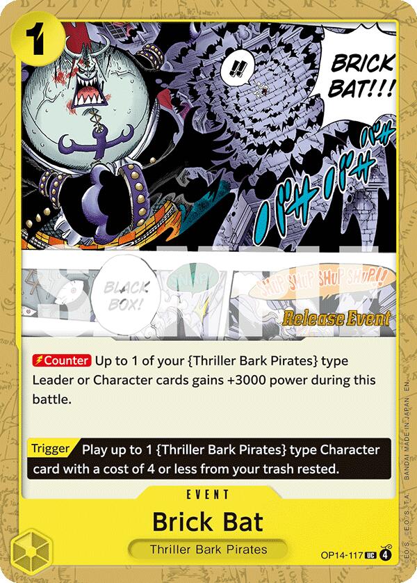 Brick Bat [The Azure Sea's Seven Release Event Cards]
