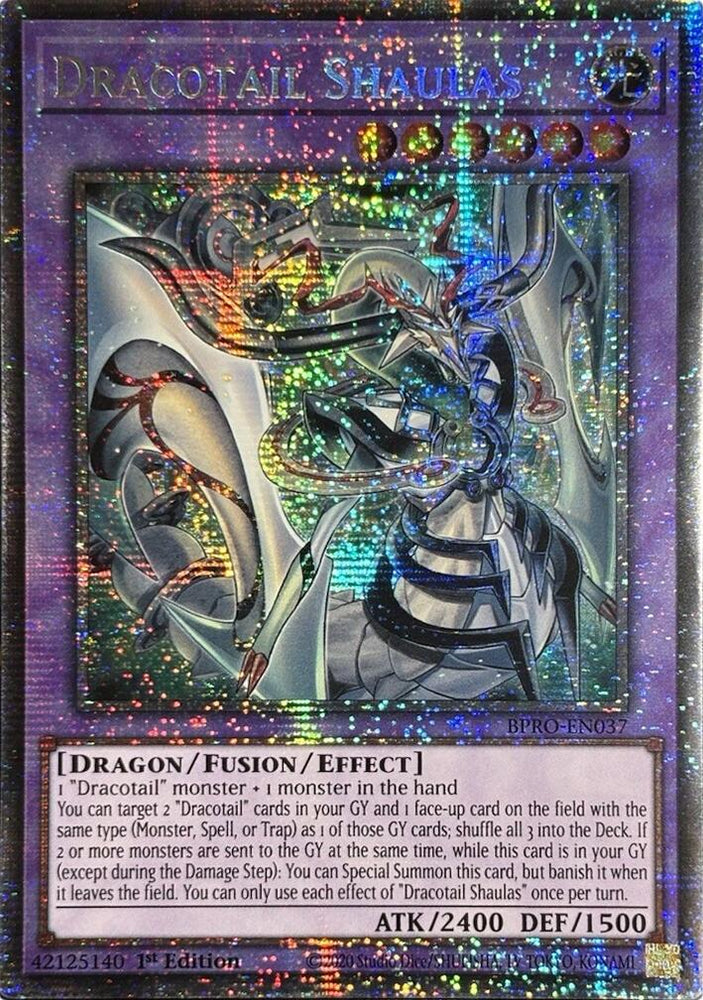 Dracotail Shaulas [BPRO-EN037] Starlight Rare