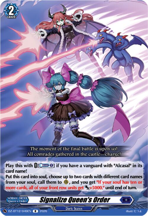 Signalize Queen's Order (DZ-BT12/049EN) [Chasm of Lost Souls]