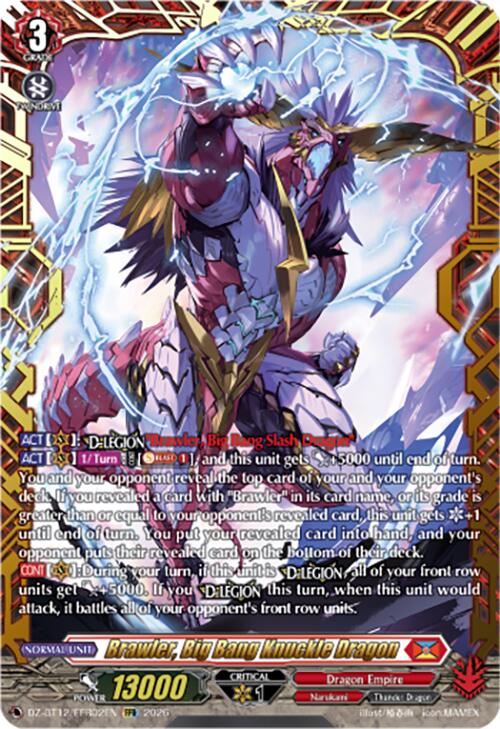 Brawler, Big Bang Knuckle Dragon (DZ-BT12/FFR02EN) [Chasm of Lost Souls]