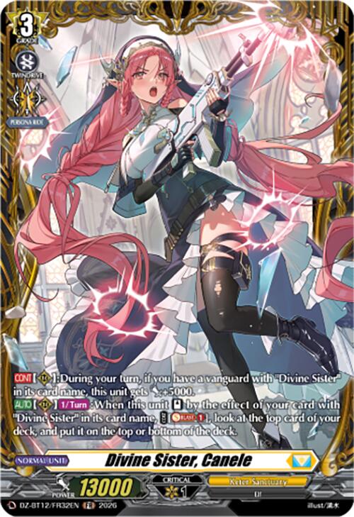 Divine Sister, Canele (DZ-BT12/FR32EN) [Chasm of Lost Souls]