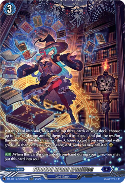 Stacked Grand Erudition (DZ-BT12/SR15EN) [Chasm of Lost Souls]