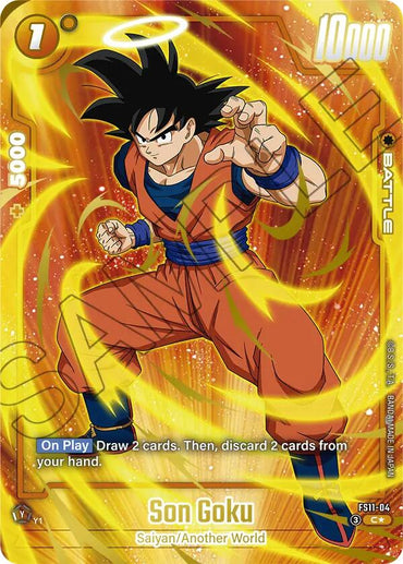 Son Goku (FS11-04) (Gold) [Starter Deck EX: The Phase of Evolution]