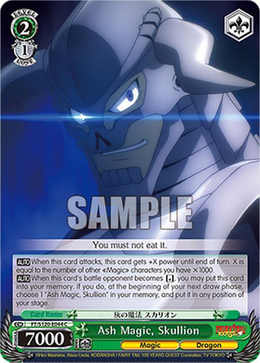 Ash Magic, Skullion (FT/S120-E044 C) [FAIRY TAIL 100 YEARS QUEST]