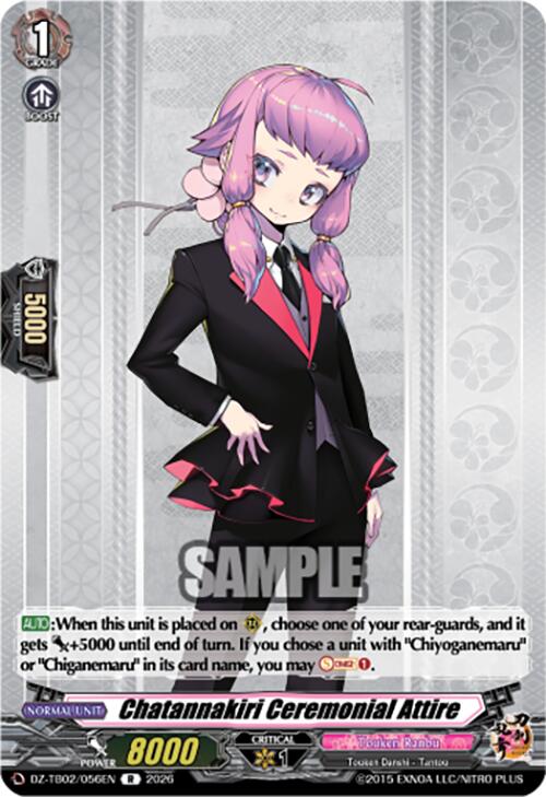 Chatannakiri Ceremonial Attire (DZ-TB02/056EN) [Touken Ranbu: ONLINE 2026]