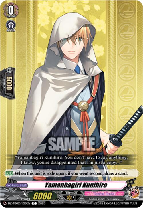 Yamanbagiri Kunihiro (DZ-TB02/139EN) [Touken Ranbu: ONLINE 2026]