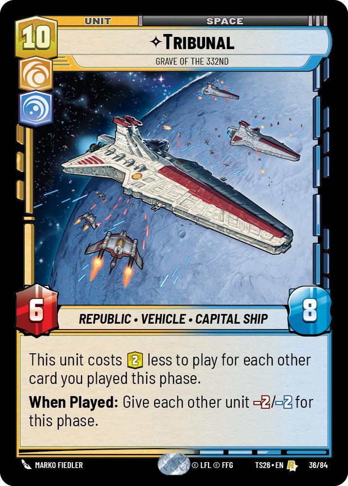 Tribunal - Grave of the 32nd (36/84) (36/84) [Twin Suns]