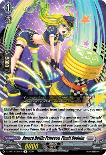 Aurora Battle Princess, Picott Cadnim (DZ-BT13/085EN) [Parallactic Clash]