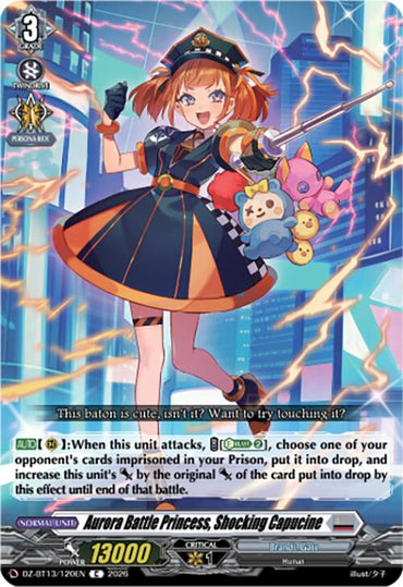 Aurora Battle Princess, Shocking Capucine (DZ-BT13/120EN) [Parallactic Clash]