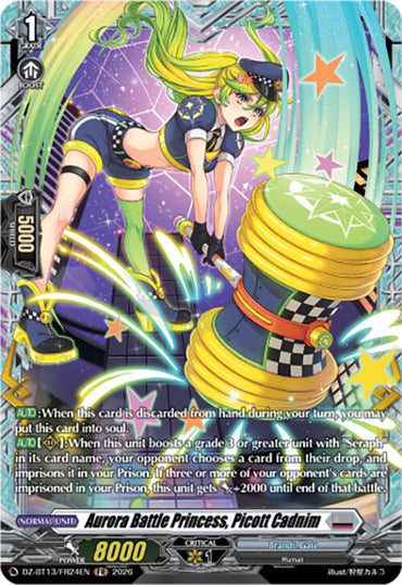 Aurora Battle Princess, Picott Cadnim (DZ-BT13/FR24EN) [Parallactic Clash]