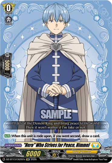 "Hero" Who Strives for Peace, Himmel (DZ-BT13/EX22EN) [Parallactic Clash]
