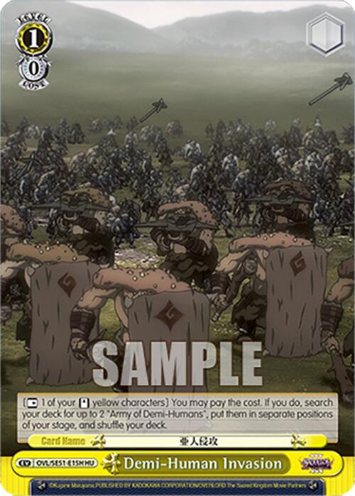 Demi-Human Invasion (OVL/SE51-E15H HU) [Nazarick: Tomb of the Undead Vol.3 Extra Booster]