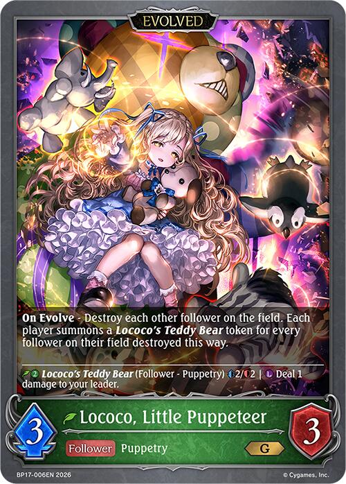 Lococo, Little Puppeteer (Evolved) (BP17-006EN) [Convergent Destinies]