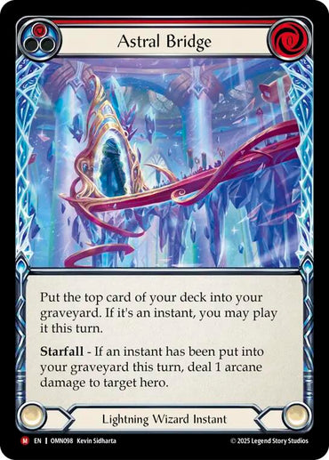 Astral Bridge (Red) [OMN098] (Omens of the Third Age)  Cold Foil