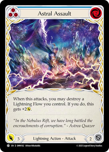 Astral Assault (Blue) [OMN162] (Omens of the Third Age)
