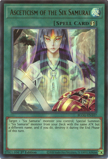 Asceticism of the Six Samurai [BLGG-EN107] Ultra Rare