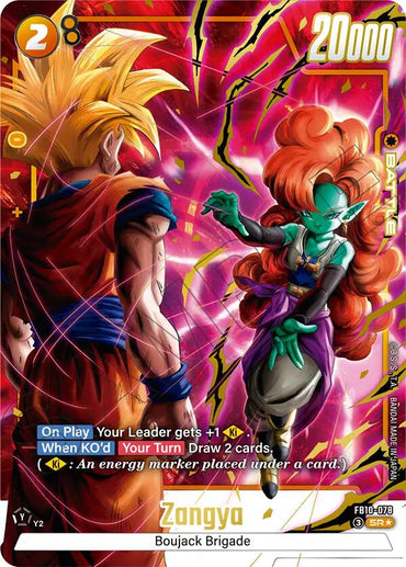 Zangya (FB10-078) (Alternate Art) [Cross Force]