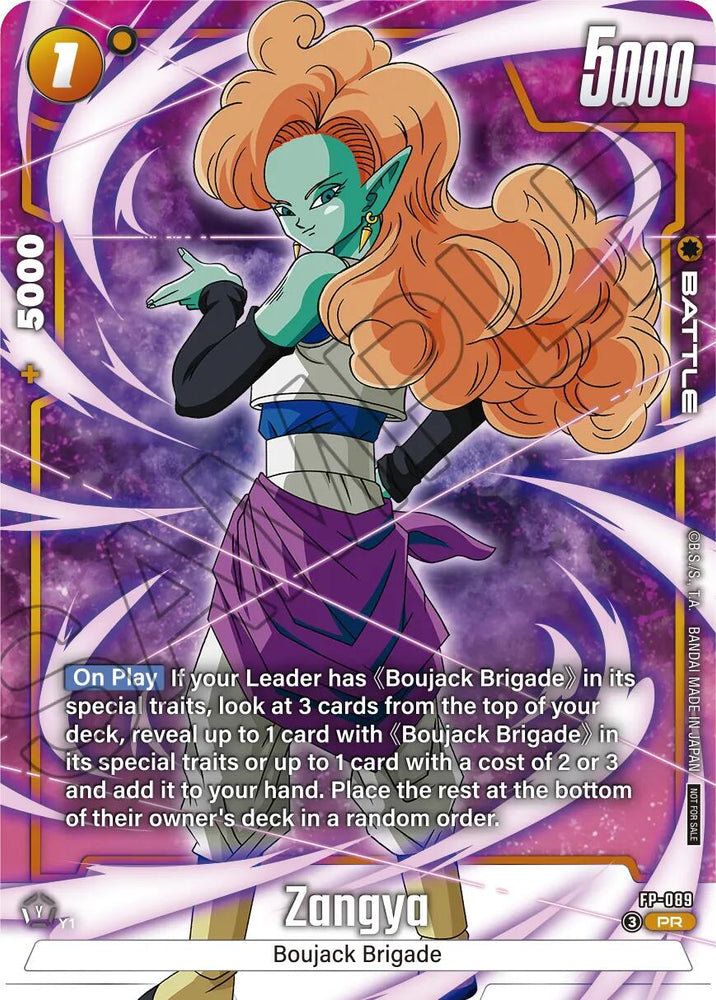 Zangya (FP-089) (Tournament Pack 11) [Fusion World Tournament Cards]