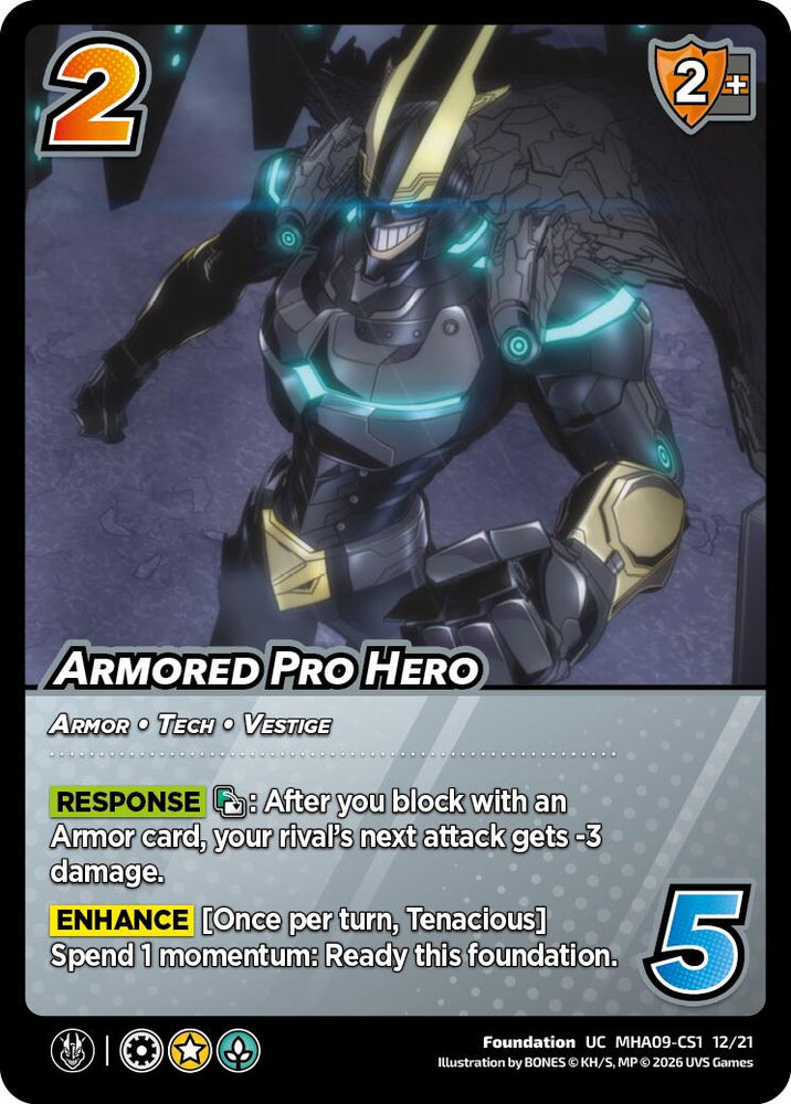 Armored Pro Hero [Challenger Series: My Hero Academia - Final Battle]