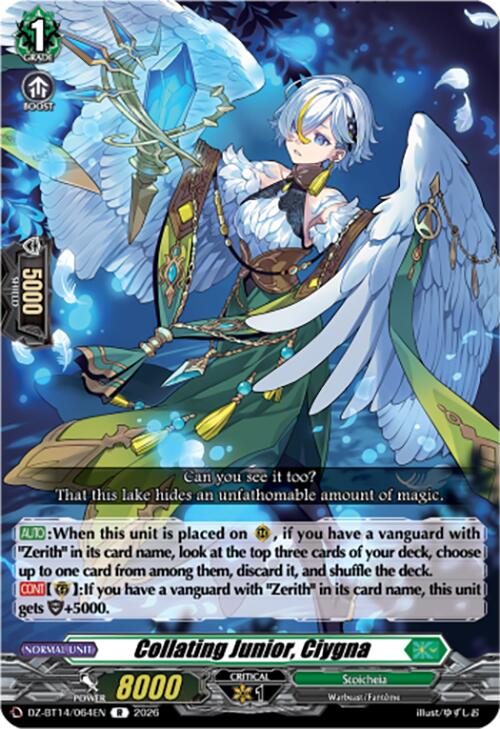 Collating Junior, Ciygna (DZ-BT14/064EN) [Envoys of the Crimson Moon]