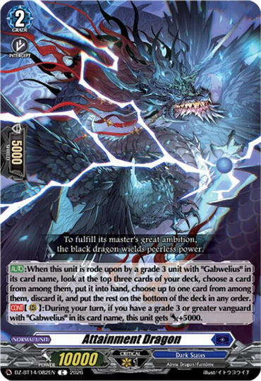 Attainment Dragon (DZ-BT14/082EN) [Envoys of the Crimson Moon]