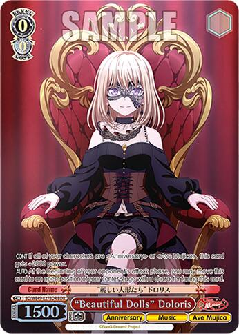 "Beautiful Dolls" Doloris (BD/WE49-E27BDR) [BanG Dream! 10th Anniversary! Premium Booster]