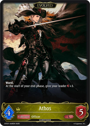 Athos (Evolved) (GFE01-008EN) [Gloryfinder Events]