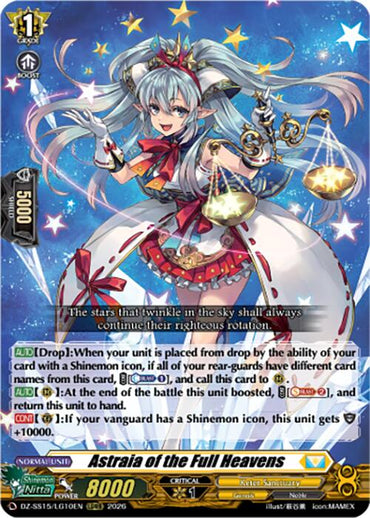 Astraia of the Full Heavens (DZ-SS15/LG10EN) [The Legendary Vanguards]