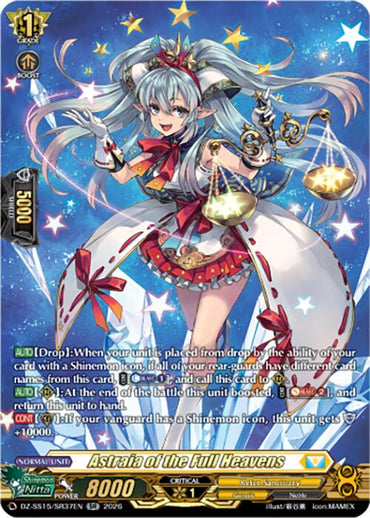 Astraia of the Full Heavens (DZ-SS15/SR37EN) [The Legendary Vanguards]