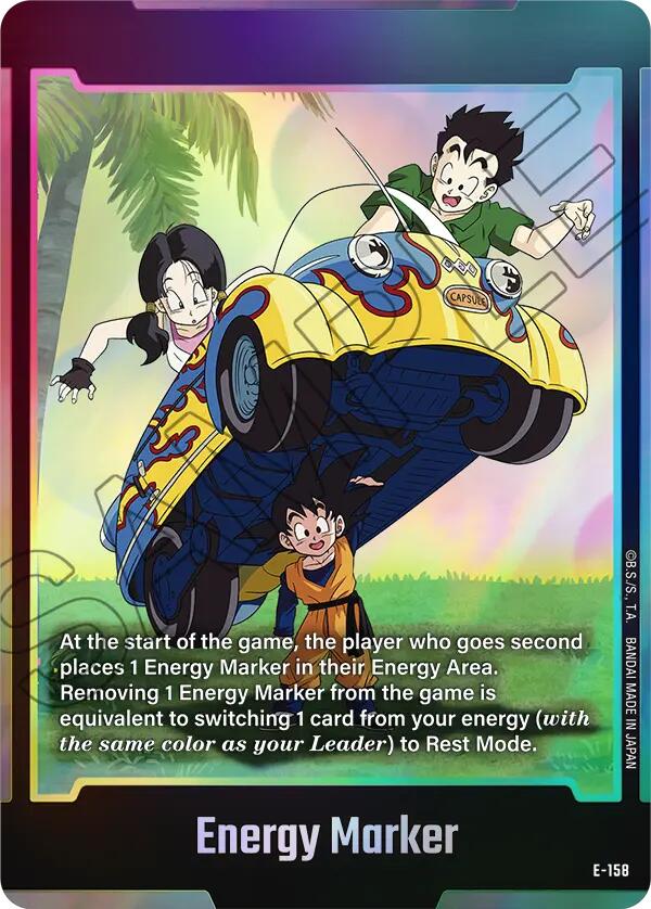 Energy Marker (E-158) [Fusion World Energy Markers]