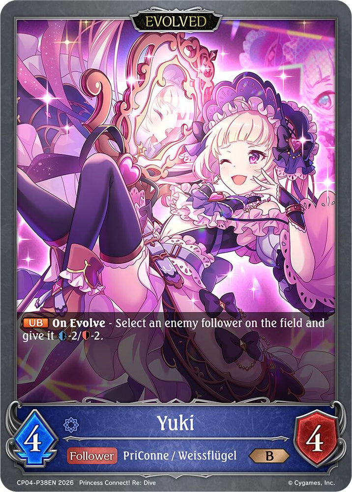 Yuki (Evolved) - P38EN (Foil) (CP04-P38EN) [Princess Connect! Re: Dive]
