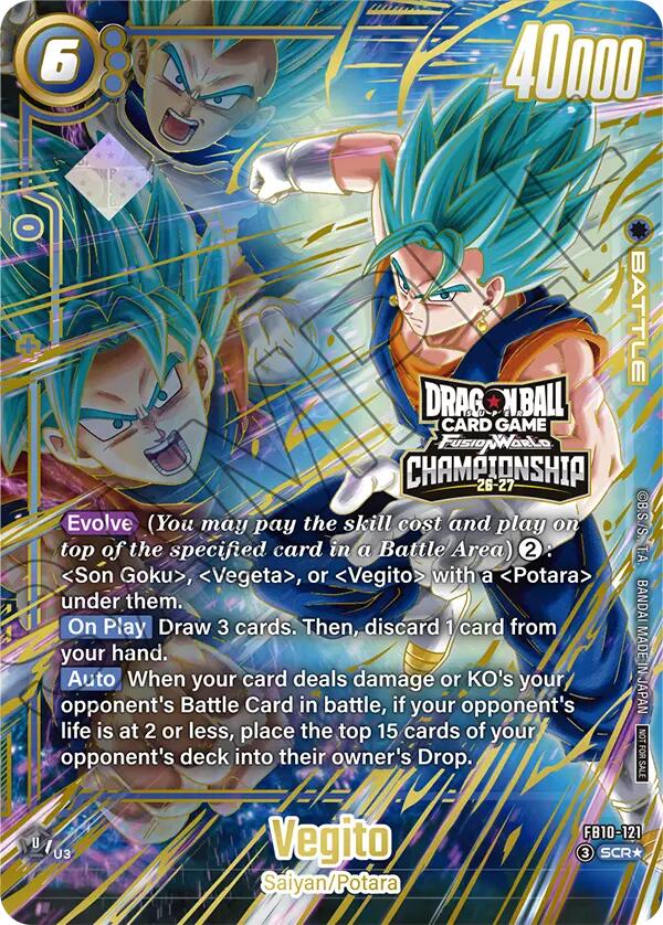 Vegito (FB10-121) (Championship 26-27) [Tournament and Championship Promos]