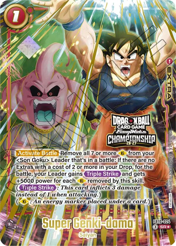 Super Genki-dama (Championship 26-27) [Tournament and Championship Promos]