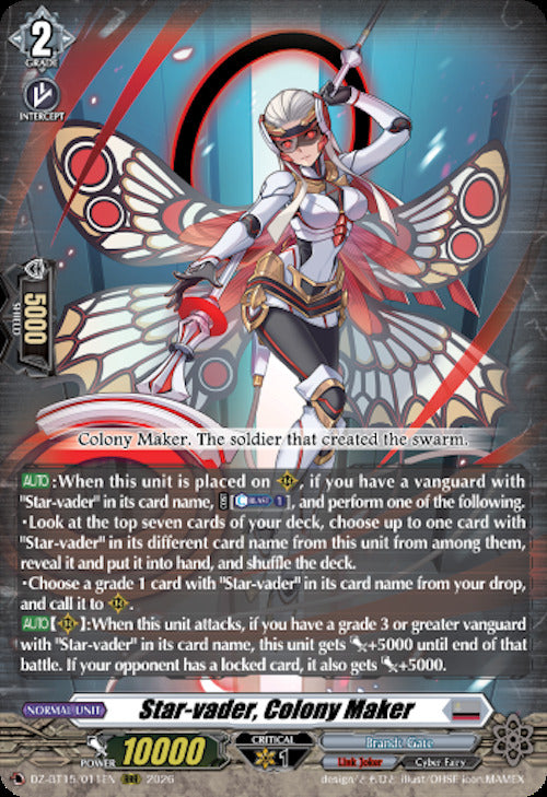 Star-vader, Colony Maker (DZ-BT15/011EN) [Strike of Illusionary Shadows]