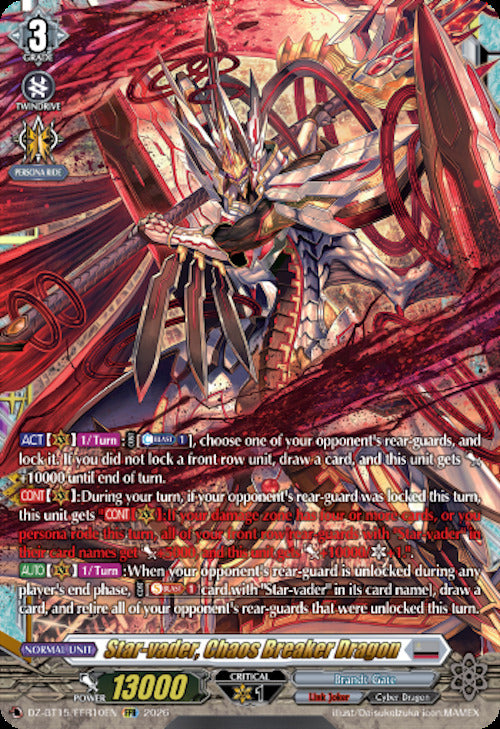Star-vader, Chaos Breaker Dragon (DZ-BT15/FFR10EN) [Strike of Illusionary Shadows]