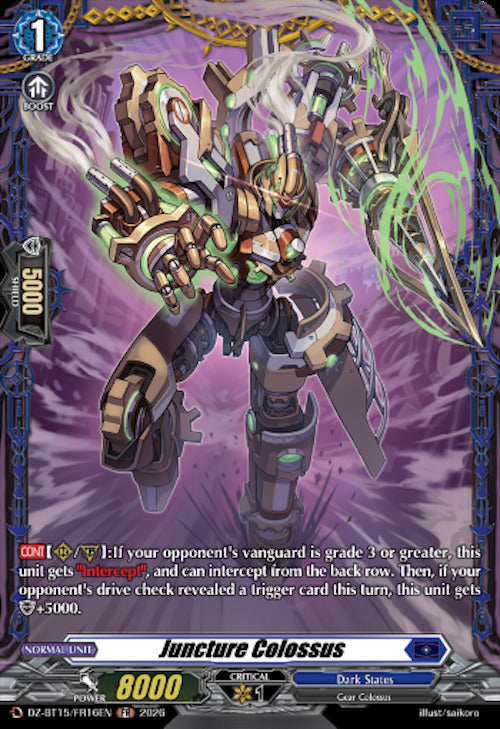 Juncture Colossus (DZ-BT15/FR16EN) [Strike of Illusionary Shadows]