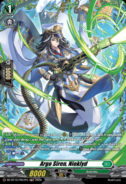 Argo Siren, Nioklyd (DZ-BT15/FR37EN) [Strike of Illusionary Shadows]