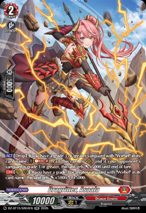 Dragritter, Asaala (DZ-BT15/SR04EN) [Strike of Illusionary Shadows]