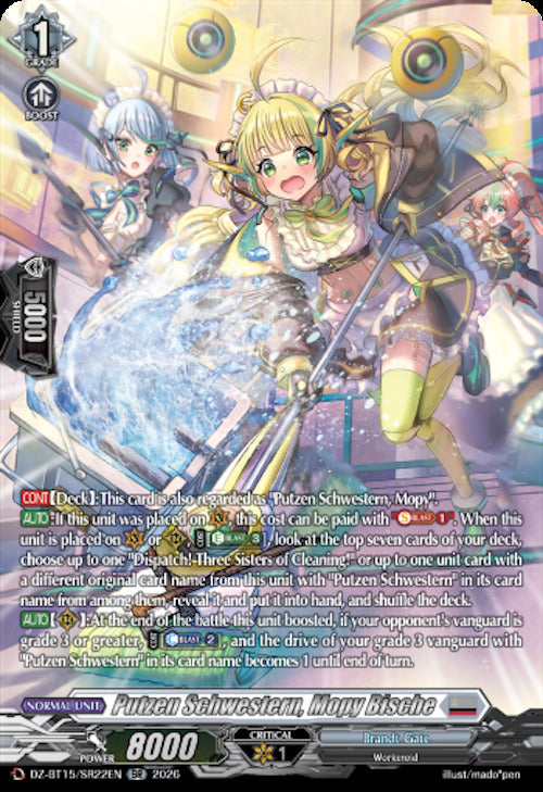 Putzen Schwestern, Mopy Bische (DZ-BT15/SR22EN) [Strike of Illusionary Shadows]
